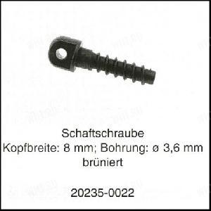 Основание быстросъемной антабки 8mm/D3.6mm (саморез) RECKNAGEL  картинка анонса на сайте WHT.ru