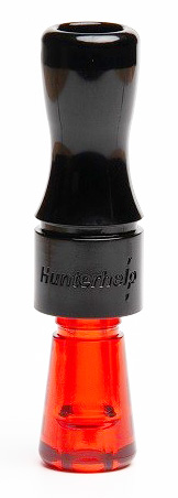 Манок на утку Hunterhelp одноязычковый, серия "Утиный Мастер" (конус), оранжево-чёрный картинка анонса на сайте WHT.ru