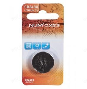 Литиевая батарея CR2430, 3.0V, Num`Axes картинка анонса на сайте WHT.ru