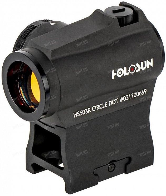 Коллиматорный прицел Holosun HS503R, 2/65 MOA, Weaver/Picatinny (2 шт.)