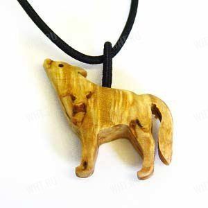 Подвеска на шею "Волк", Wood Jewel  картинка анонса на сайте WHT.ru