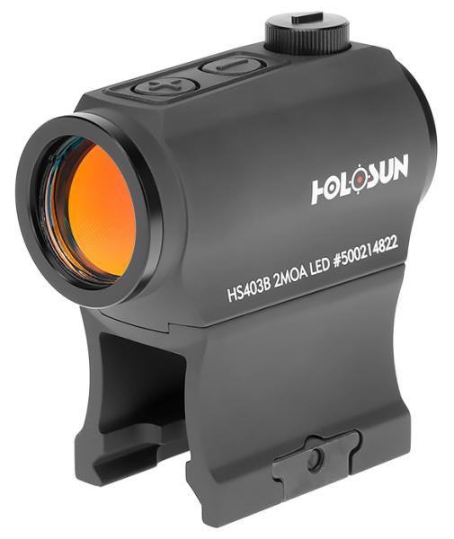 Коллиматорный прицел Holosun HS403B, 2 MOA, Weaver/Picatinny (2 шт.) картинка анонса на сайте WHT.ru