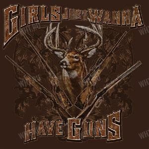 Футболка подростковая/женская BUCK WEAR Girls Guns картинка анонса на сайте WHT.ru