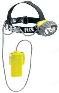 Налобный фонарь Petzl Duo Belt LED 5,  цвет желтый/серый (max. 330 Люмен/40 Люмен) картинка анонса на сайте WHT.ru