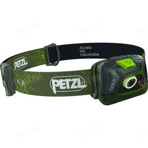 Налобный фонарь Petzl TIKKA, цвет зеленый (max. 200 Люмен) картинка анонса на сайте WHT.ru