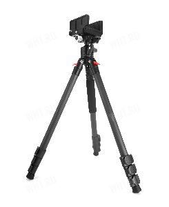 Штатив для стрельбы HD Carbon RifleSpec DUO (+ монопод) с платформой-зажимом (1,7 м) картинка анонса на сайте WHT.ru