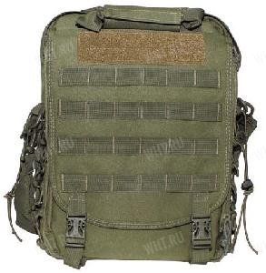 Тактическая сумка-рюкзак MOLLE, цвет Olive картинка анонса на сайте WHT.ru