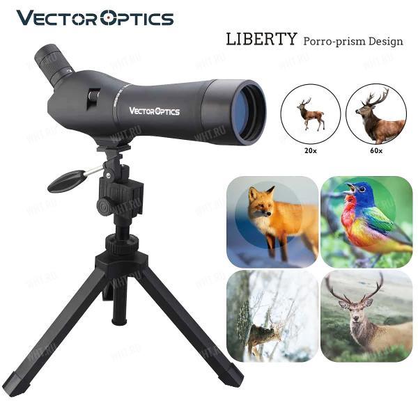 Зрительная труба VECTOR Optics FORESTER 20-60x60, Tripod картинка анонса на сайте WHT.ru