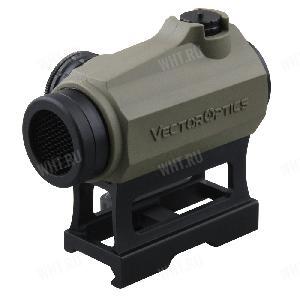 Коллиматорный прицел VECTOR Optics Maverick 1x22 SOP Dark Earth Rubber Cover (3 MOA), с 2 кронштейнами на Weaver/Picatinny картинка анонса на сайте WHT.ru