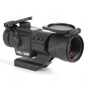 Коллиматорный прицел Holosun Tube HS406C, солнечная батарея, 2 MOA, Weaver/Picatinny с выносом картинка анонса на сайте WHT.ru
