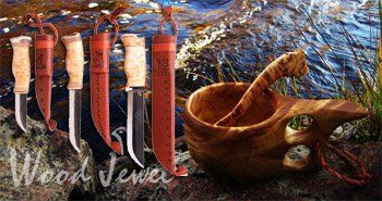 Лапландские ножи ручной работы от Wood Jewel (Финляндия)