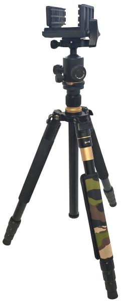 Штатив для стрельбы ALUM RifleSpec DUO (+ монопод) с платформой-зажимом (1,7 м) картинка анонса на сайте WHT.ru