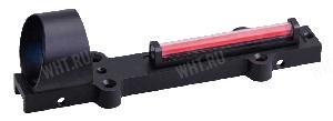 Волоконно-оптический коллиматорный прицел для ружья VECTOR Optics Victoptics 1x28 Ring Dot картинка анонса на сайте WHT.ru