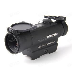 Коллиматорный прицел Holosun Tube HS402C, солнечная батарея, 2 MOA, Weaver/Picatinny быстросъемн. картинка анонса на сайте WHT.ru