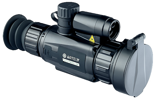 Тепловизионный прицел Artelv Electron 4,8x, F50mm, 384x288 (BK, LRF 1200 м, 12 µm,  NETD<17.5 mK) картинка анонса на сайте WHT.ru
