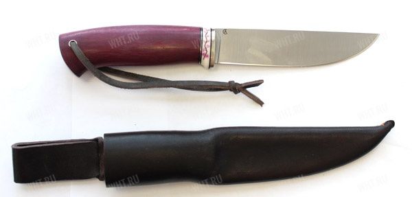 Нож "Лиман", рукоять амарант, элфорин, сталь D2