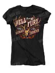 Футболка подростковая/женская BUCK WEAR No Fury картинка анонса на сайте WHT.ru