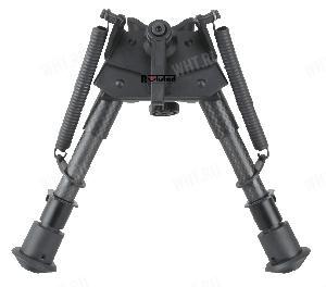 Сошки VECTOR Defence CARBON Fiber Swevel Bipod, "качалка", на б/с антабки + адаптер Picatinny (15,5...23 см) картинка анонса на сайте WHT.ru