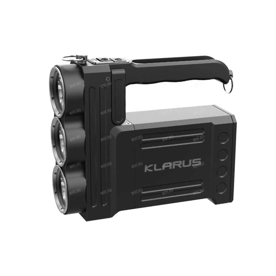 Ручной светодиодный прожектор KLARUS RS80GT, 10000 Лм, режим Power Bank, USB/DC/PB
