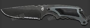 Тактический нож GERBER Basic, серрейтерное лезвие картинка анонса на сайте WHT.ru