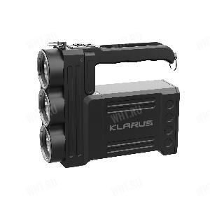 Ручной светодиодный прожектор KLARUS RS80GT, 10000 Лм, режим Power Bank, USB/DC/PB картинка анонса на сайте WHT.ru
