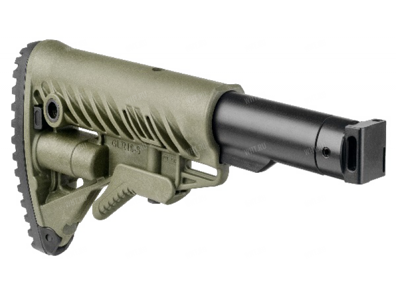 Приклад телескопический складной для САЙГА/AK-74M/АК-100-ые серии FAB-Defense M4-SAIGA (песок)