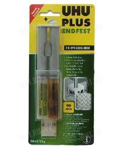 Эпоксидный двухкомпонентный сверхпрочный клей UHU-plus Endfest 300 (шприцы - 25 грамм) картинка анонса на сайте WHT.ru