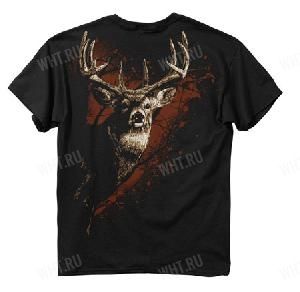 Футболка мужская BUCK WEAR Deer Elements, цвет чёрный картинка анонса на сайте WHT.ru