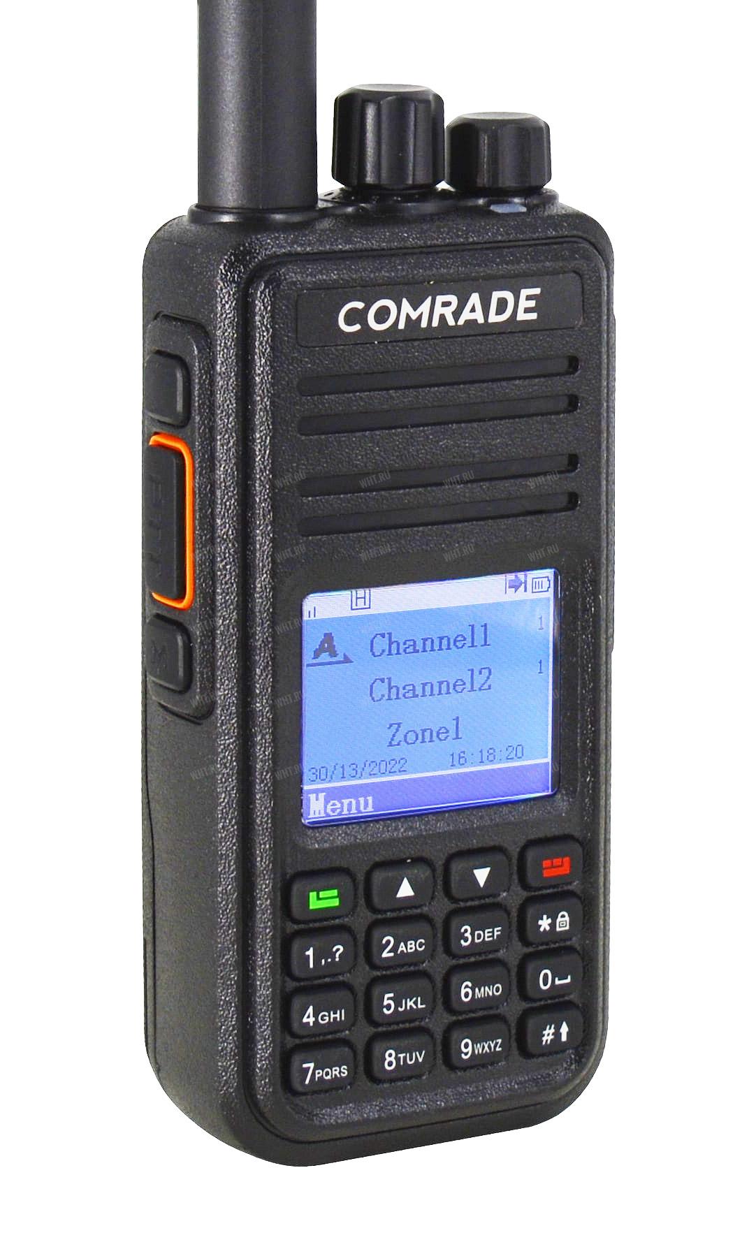 Цифровая радиостанция Comrade R7 DMR UHF/VHF