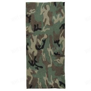 Шарф тактический "Sniper", камуфляж - Woodland картинка анонса на сайте WHT.ru