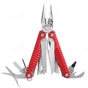 Мультитул LEATHERMAN CHARGE PLUS G10, красный картинка анонса на сайте WHT.ru