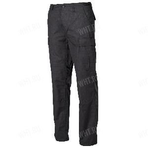@Брюки MFH US BDU Combat Pants, Rip Stop, с накладками на коленях, цвет чёрный картинка анонса на сайте WHT.ru