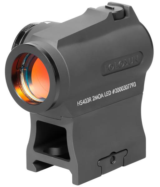 Коллиматорный прицел Holosun HS403R, 2 MOA, Weaver/Picatinny (2 шт.) картинка анонса на сайте WHT.ru