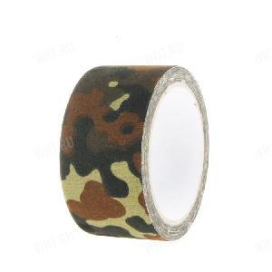 Самоклеящаяся маскировочная лента, камуфляж Flecktarn, ширина 5 см, длина 10 м