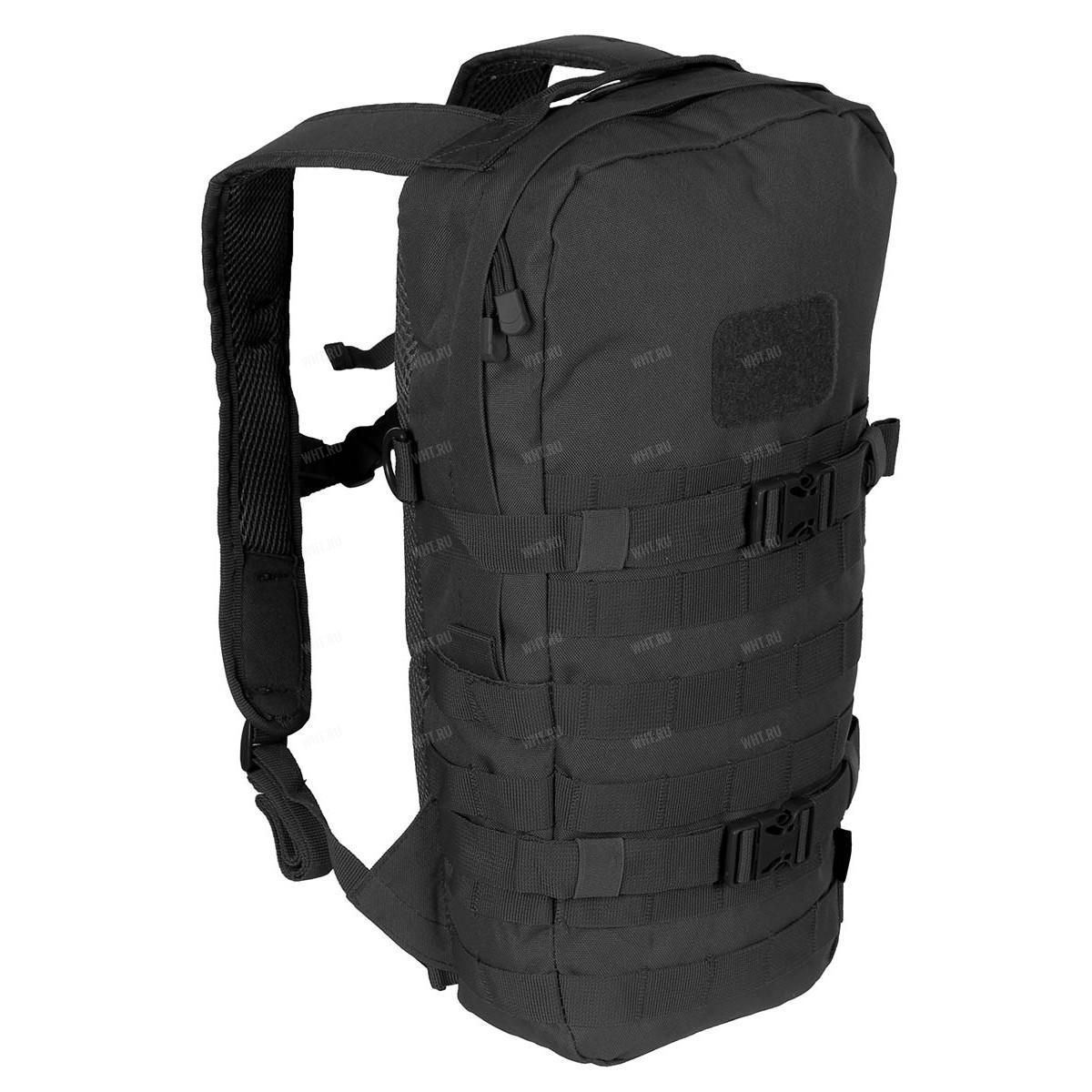Тактический компактный рюкзак Daypack (15 литров), цвет чёрный купить в интернет-магазине wht.ru