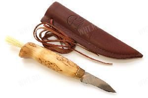 Нож грибника Wood Jewel (рукоятка из капа карельской березы) картинка анонса на сайте WHT.ru