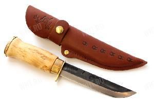 Лапландский охотничий нож "Karhuleuku", Wood Jewel 
