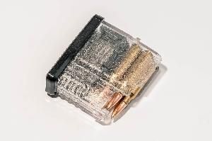 Магазин PufGun “Сайга-308” на 5 патронов 7,62x51, прозрачный картинка анонса на сайте WHT.ru