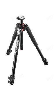 Штатив Manfrotto 055 с горизонтальной колонной, алюминиевый, трехсекционный, без головы картинка анонса на сайте WHT.ru