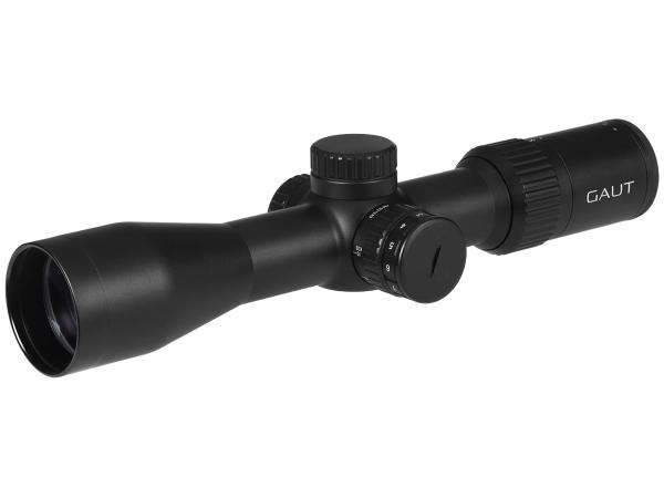 Оптический прицел Gaut Amber 3-12x40, SFP, марка 27 (Mil-Dot), 30мм, 1/4 МОА картинка анонса на сайте WHT.ru