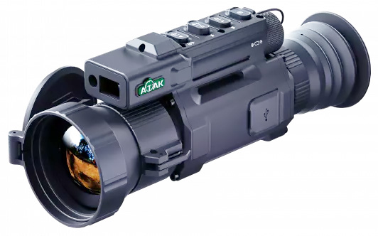 Тепловизионный прицел ATAK OT26-50LRF (640x512, F50 мм, 3.4x, 12 µm, NETD<20 mK) картинка анонса на сайте WHT.ru