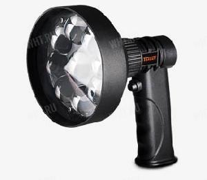 Ручной светодиодный аккумуляторный прожектор DEBEN Tracer Sport LED (9 LED) + Красный светофильтр картинка анонса на сайте WHT.ru
