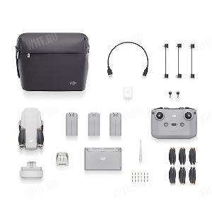 Квадрокоптер DJI Mini 2 Fly More Combo картинка анонса на сайте WHT.ru