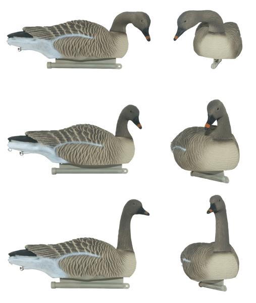 Чучела гуся гуменника плавающие сминаемые Floater Bean Goose (комплект 6 штук) картинка анонса на сайте WHT.ru