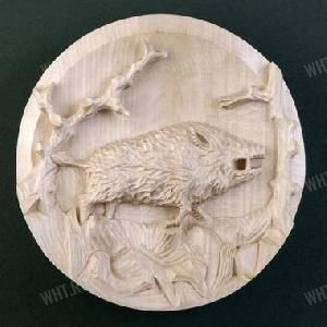 Медальон декоративный "Кабан" картинка анонса на сайте WHT.ru