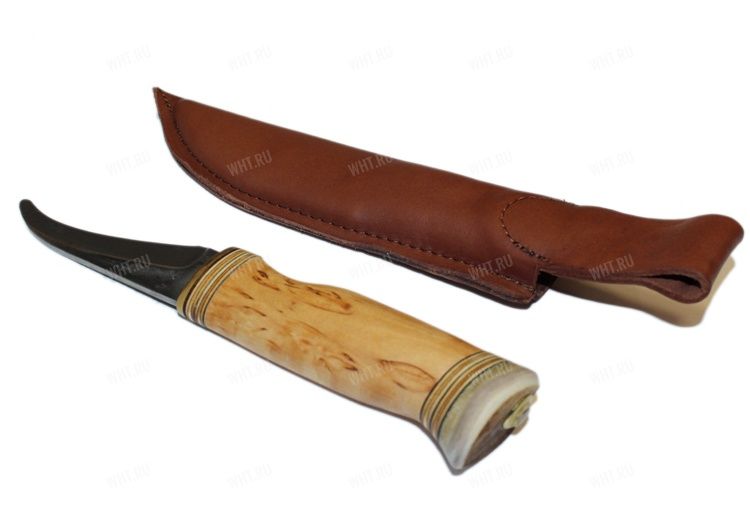 Нож охотничий (для вскрытия брюшины и разделки) EKA, лезвие 8 см