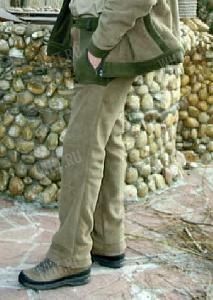 Брюки APOLO, материал Polar Fleece, цвет Khaki картинка анонса на сайте WHT.ru