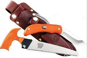 Набор OUTDOOR EDGE Swingblaze-Pak - нож Swingblaze и пила Kodi Saw, кожаные ножны картинка анонса на сайте WHT.ru