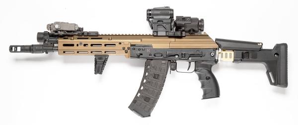 Шасси SAG MK3 Slim 4 M-LOK для АК без выреза под целик картинка анонса на сайте WHT.ru