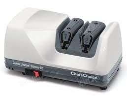 Электрический станок для заточки ножей Chef's Choice 312W, 2-х этапный, цвет - белый
